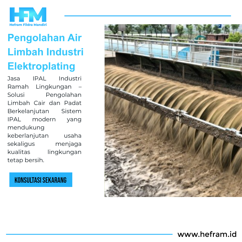 Pengolahan Air Limbah Industri Elektroplating